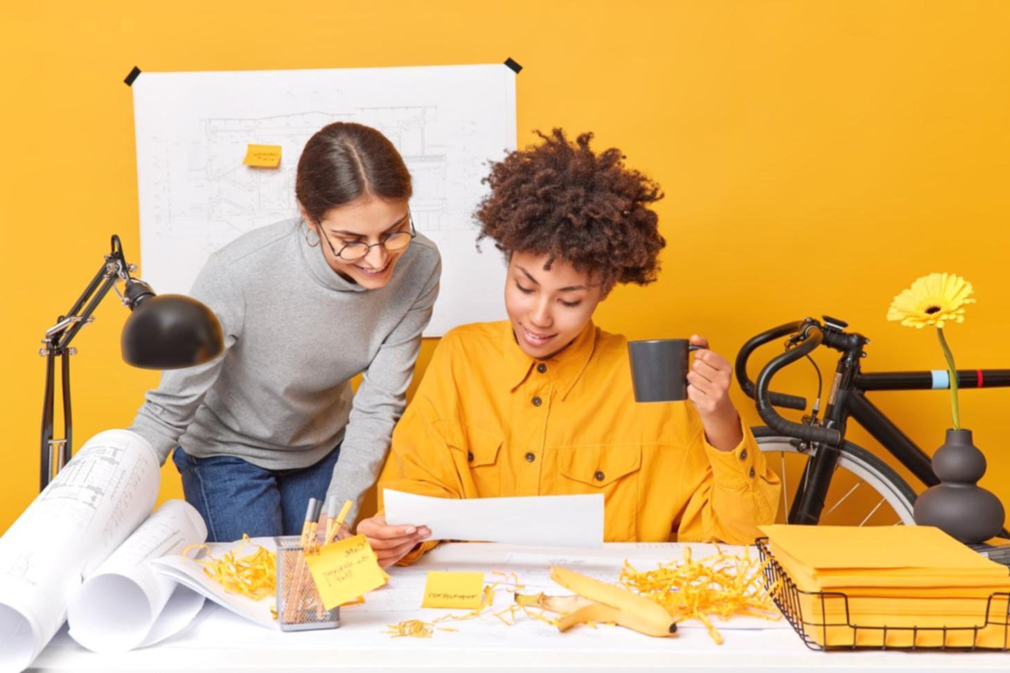 Financial data analysis workspace showing charts and market trends